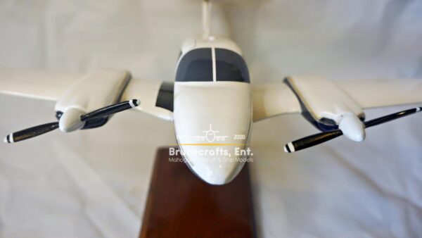 Piper PA-44 Seminole with detailed craftsmanship.